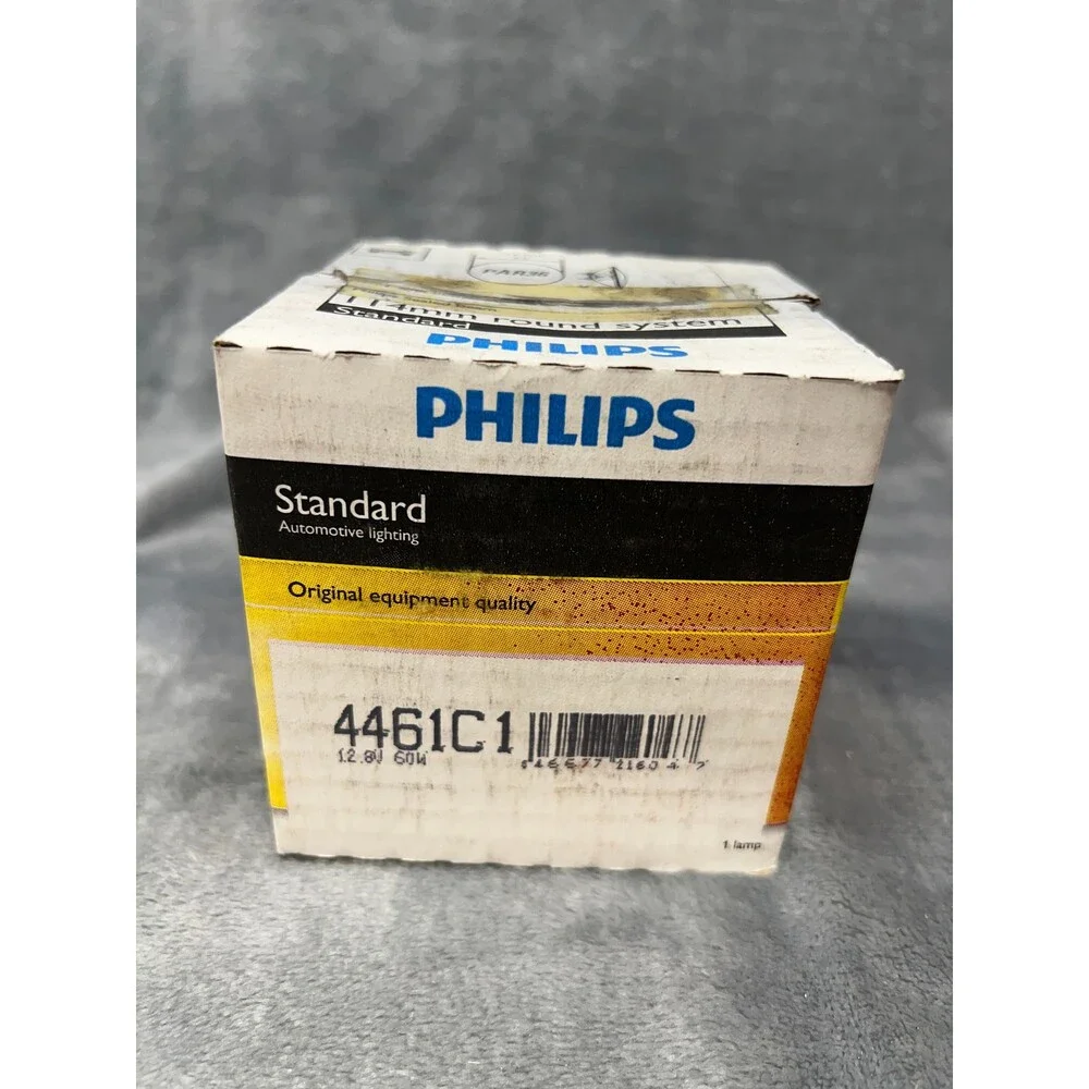 Philips 4461C1 Headlight Lamp Standard Automotive 4461 Sealed Beam 12.8V Clear